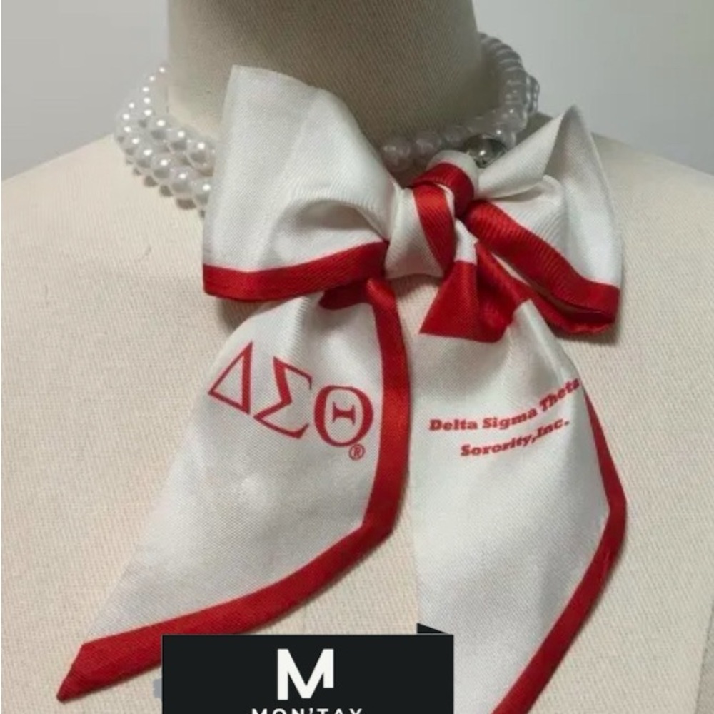 Delta Sigma Theta Sorority, Inc. Pearlace Scarf